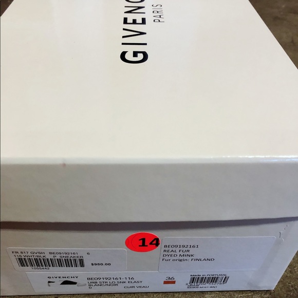 Givenchi Slip-on Sneaks with Fur - Picture 3 of 6